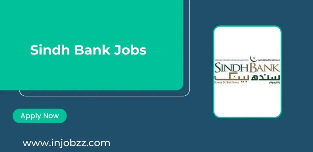 Sindh Bank Jobs 2024 Apply Online