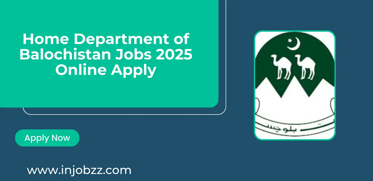 Home Department of Balochistan Jobs 2025 Online Apply